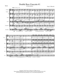 Double Bass Concerto No.1: 3rd Movement by Gary Edwards