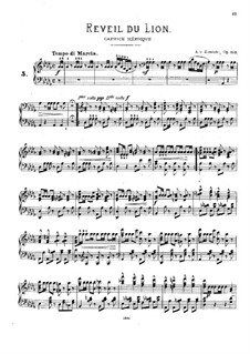Awakening of the Lion, Op.115: Awakening of the Lion by Anton de Kontski