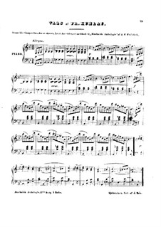 Waltz in B Flat Major: Waltz in B Flat Major by Friedrich Kuhlau