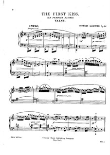 The First Kiss, Op.68: The First Kiss by Georges Lamothe