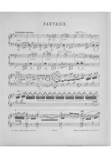 Fantasia on Hungarian Folk Melodies, S.123: Para Piano by Franz Liszt