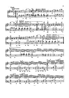 Movement IV: arranjo para piano by Wolfgang Amadeus Mozart