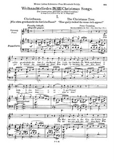 Christmas Songs, Op.8: todas as musicas by Peter Cornelius