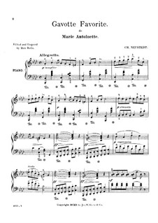 Gavotte Favorite: Gavotte Favorite by Charles Neustedt