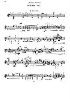 Six Sonatas for Violin, Op.27: Sonata No.5 by Eugène Ysaÿe