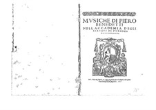 Musiche: Libro primo by Piero Benedetti