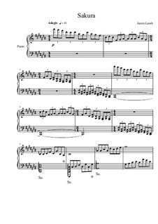 Sakura (桜)-Cherry Blossoms: Sakura (桜)-Cherry Blossoms by Justin Lamb