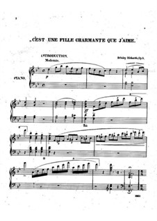 C'est une fille charmante que j'aime, Op.5: C'est une fille charmante que j'aime by Brinley Richards