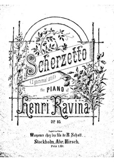 Scherzetto, Op.85: Scherzetto by Jean-Henri Ravina