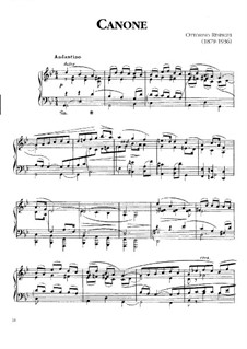 Canon in G Minor: Canon in G Minor by Ottorino Respighi