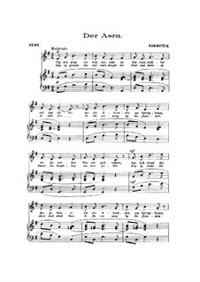 The Asra, Op.32 No.6: em E menor by Anton Rubinstein