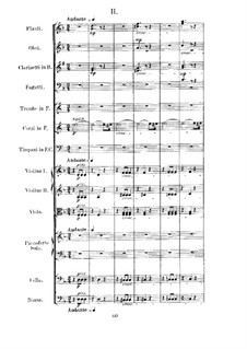 Concerto for Piano and Orchestra No.4 in D Minor, Op.70: movimento II by Anton Rubinstein