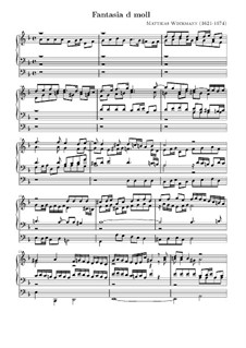 Fantasia in D Minor: Fantasia in D Minor by Matthias Weckmann