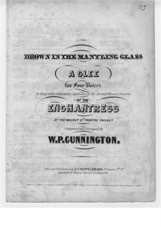 Drown in the Mantling Glass: Drown in the Mantling Glass by William P. Cunnington