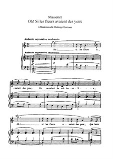 Twelve Songs: Twelve Songs by Jules Massenet