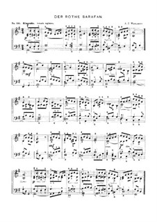 The Red Sarafan: Para Piano by Alexander Varlamov