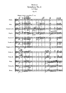 Movement I: partitura completa by Ludwig van Beethoven