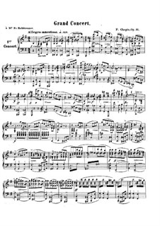 Complete Concerto: versão para piano by Frédéric Chopin