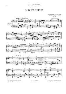Prelude and Fugue, Op.46: Prelúdio e Fuga by Albert Roussel