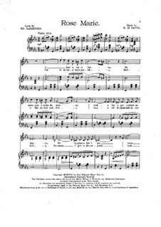 Rose Marie: Rose Marie by Eduardo di Capua