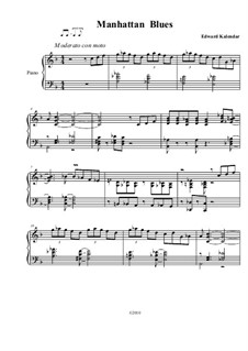 Manhattan Blues: Manhattan Blues by Edward Kalendar