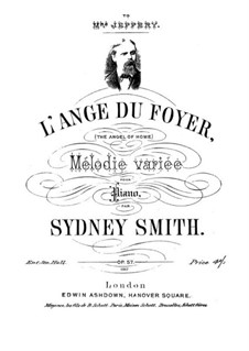 L'ange du foyer, Op.57: L'ange du foyer by Sydney Smith