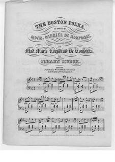 The Boston Polka: The Boston Polka by Johann Munck