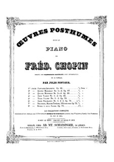 Fantasia-Impromptu in C Sharp Minor, Op.66: Para Piano by Frédéric Chopin