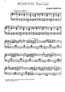 Promenade: Promenade by George Gershwin