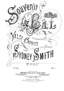 Souvenir de bal, Op.150: Souvenir de bal by Sydney Smith