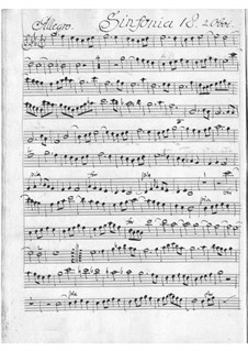 Sinfonia in C Minor: Sinfonia in C Minor by Antoine Mahaut