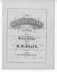The Noontide Dream: The Noontide Dream by Michael William Balfe