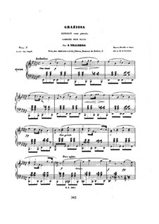 Six Pieces, Op.36: No.6 Graziosa by Sigismond Thalberg