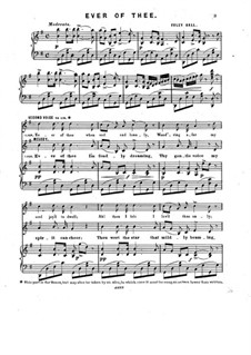 Ever of Thee: em G maior by Foley Hall