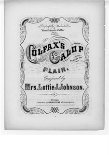 Colfax's Galop Across the Plain: Colfax's Galop Across the Plain by Lottie J. Johnson