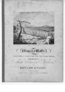 The Niagara Waltz: The Niagara Waltz by Edward Knight