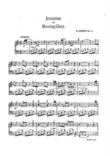 Bunte Blumen, Op.111: No.4 Jessamine (or Motning-Glory) by Heinrich Lichner
