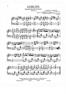 Goblins: Para Piano by Harry J. Lincoln