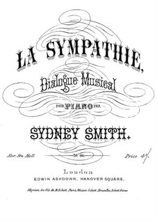 La sympathie, Op.99: La sympathie by Sydney Smith