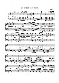 Gov. Morton's Grand March, for Piano: Gov. Morton's Grand March, for Piano by Adam Kurek