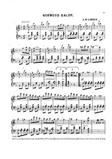 Norwood Galop: Norwood Galop by Jean Margaret Lander