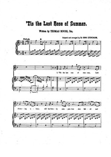 The Last Rose of Summer: em F Major by John Stevenson