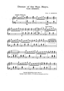 Dance of the Sun Rays: Dance of the Sun Rays by William Burdette Morrison