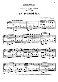 Fantasia on Theme from 'La Somnambula' by Bellini: Fantasia on Theme from 'La Somnambula' by Bellini by William Vincent Wallace