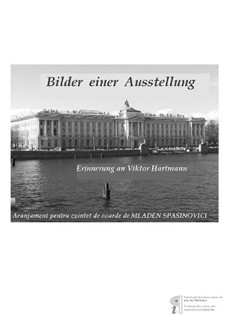 Complete Cycle: For string quintet – parts by Modest Mussorgsky