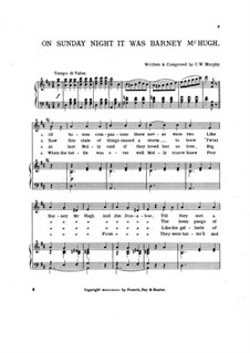 On Sunday Night it was Barney McHugh: On Sunday Night it was Barney McHugh by C. W. Murphy