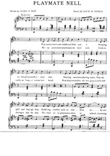 Playmate Nell: Playmate Nell by B. Louis Noble