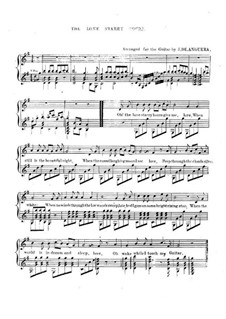 The Lone Starry Hours: For voices and guitar by James Power