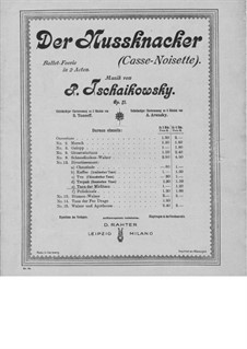 No.7 Dance of the Mirlitons: Para Piano by Pyotr Tchaikovsky