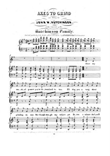 Axes to Grind: Axes to Grind by John Wallace Hutchinson